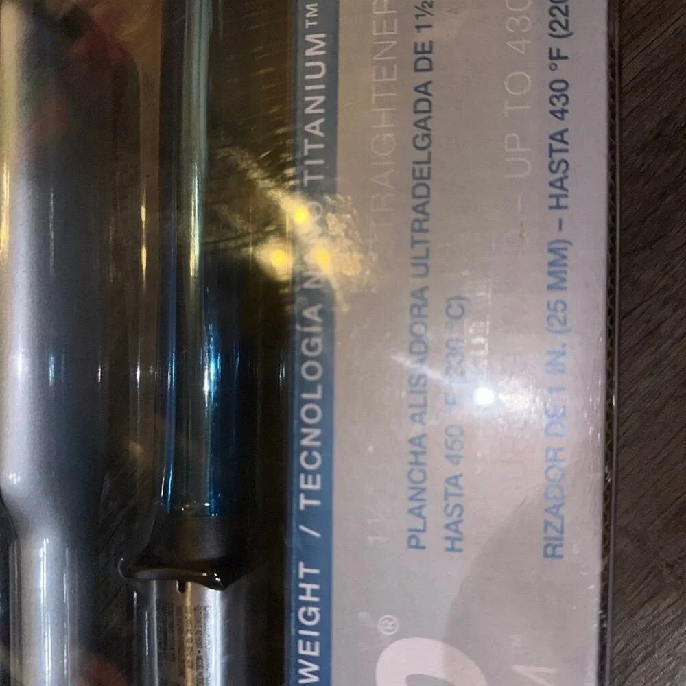 Babyliss PRO Nano‎ Titanium Ultra Thin Flat Iron & Curling Wand Limited